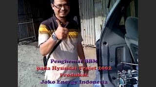 preview picture of video 'Fuel Saver (HHO) on Hyundai Trajet 2.0G AT 2002'