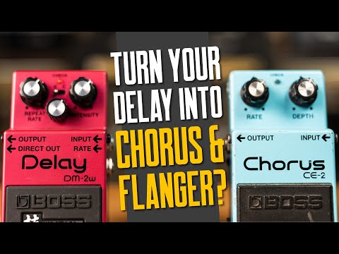 Turn Your Delay Pedal Into A Chorus Or Flanger – That Pedal Show