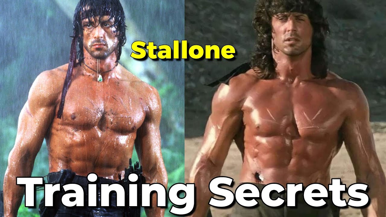 Sylvester Stallone Training Secrets for Rocky & Rambo, Stallone Transformation, his BEST PHYSIQUE