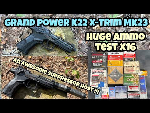 Grand Power K22 X-Trim MK23…The Awesome 22lr Pistol You’ve Never Heard Of!!!