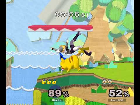 Top 8 LR1 – Luz＿FGC ⟮Sheik, Luigi, Zelda⟯ vs BlueZy ⟮Pikachu⟯