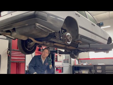 Mercedes W124 300E Rolling Restoration Series 3: Drive Train and Running Gear.