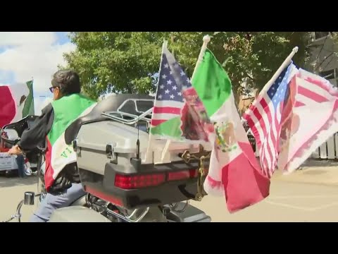 Mexican Independence Day celebrations despite potential ICE raids and threats from President Trump