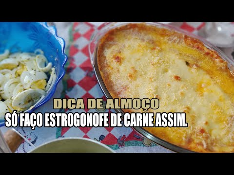 FOOD OF THE DAY: STROGANOFF HIDDEN - ROSA'S RECIPES