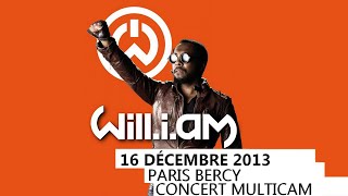 Wil.i.am et son Will Power Tour à Paris Bercy (Concert Multicam)
