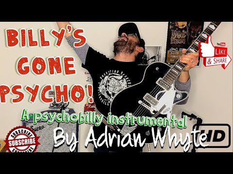 Billy’s Gone Psycho Live Psychobilly Guitar Lesson Adrian Whyte