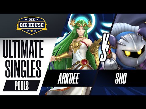 Arkdee (Palutena) vs Sho (Meta Knight) - Ultimate Singles Pools - The Big House 11
