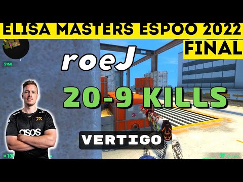CSGO POV fnatic roeJ (20-9) vs BIG (Vertigo) 𝙒𝙞𝙣 (16-4) @ 𝙀𝙡𝙞𝙨𝙖 𝙈𝙖𝙨𝙩𝙚𝙧𝙨 𝙀𝙨𝙥𝙤𝙤 2022 𝙁𝙞𝙣𝙖𝙡