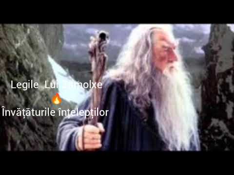 LEGILE LUI ZAMOLXE -ÎNVĂȚĂTURILE ÎNȚELEPȚILOR