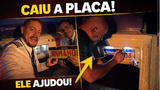 A PLACA DO ÔNIBUS QUASE FICA NA ESTRADA! 😱