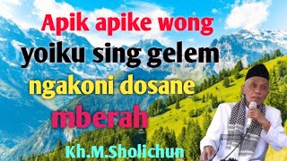 Download lagu Apik apike wong yoiku sing gelem ngakoni akeh dosane banjur tobat. #@barokahchannel1102 mp3