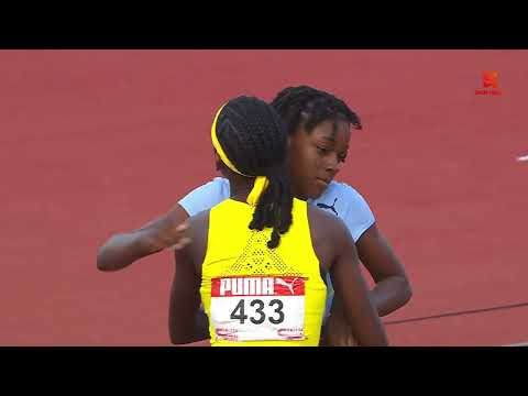 Girls 100M Dash U-17 | Final | CARIFTA 2025 Trinidad & Tobago | SportsMax TV