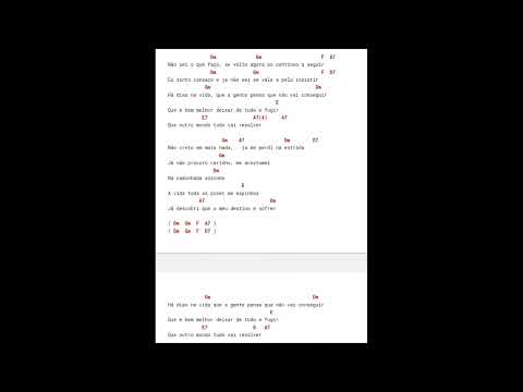 Não Fico Aqui - Paulo Sérgio