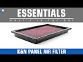 K&N Panel Air Filter- Whats in the Box? 