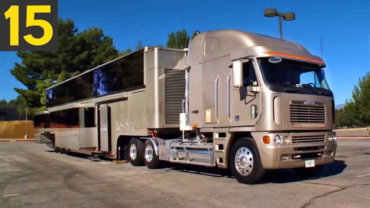 15 HUGE Celebrity Motorhomes