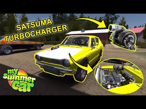TURBO for Satsuma! How to install TurboCharger?! | My Summer Car #24