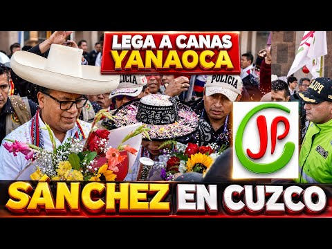 ROBERTO SÁNCHEZ LLEGA A YANAOCA CANAS - CUZCO Y RATIFICA CONVOCATORIA PARA DEFENDER EL VOTO POPULAR