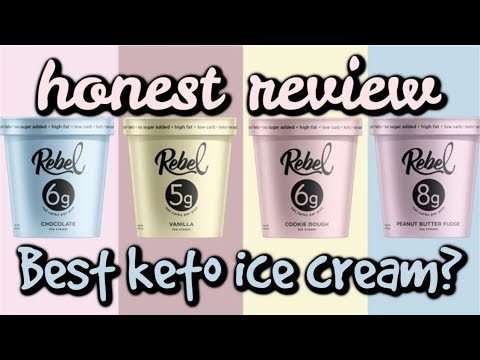 Rebel Creamery Review // KETO ICE CREAM!