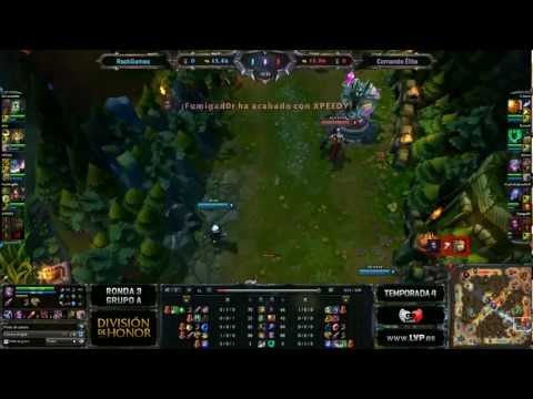 Comando Élite vs Rackgames - División de Honor de League of Legends (Ep. 11)