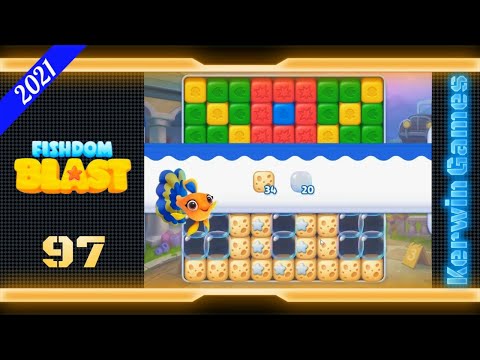 Fishdom Blast Level 97 - No Boosters - 40 moves (2021)