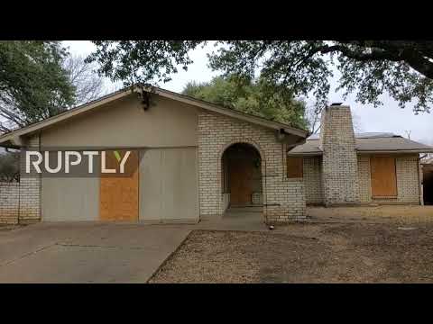 Shelves emptied as Winter storm approaches Dallas