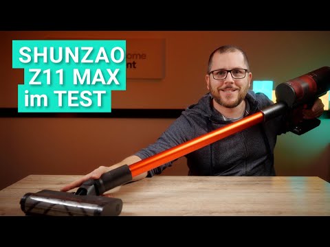 Shunzao Z11 MAX im Test - Dieser Akku-Staubsauger kann Haare zerkleinern!