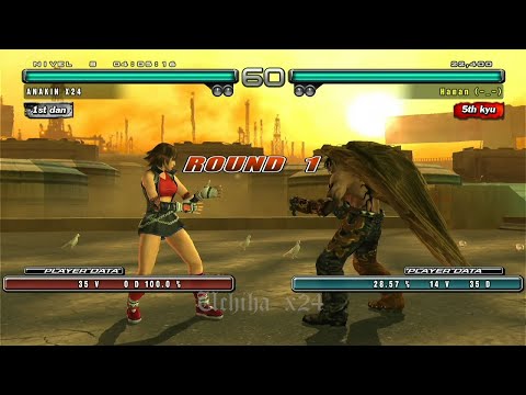 36_1 Asuka Kazama vs Devil Jin - Tekken 5 Dark Resurrection PS3 HD 2022 ( Uchiha x24 )