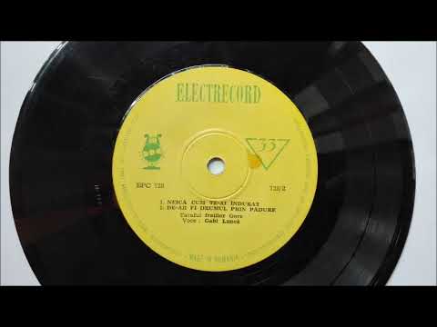 Gabi Luncă - Sus în deal pe poieniță 1966