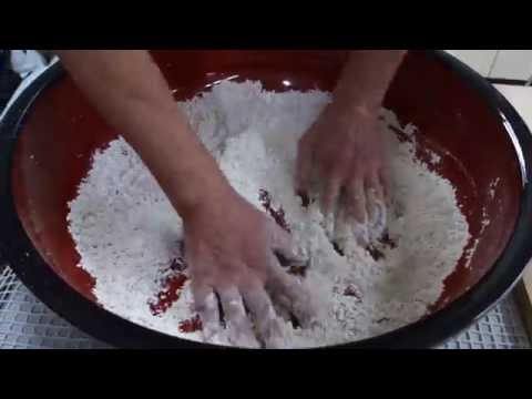 Clase de elaboración de soba para principiantes.