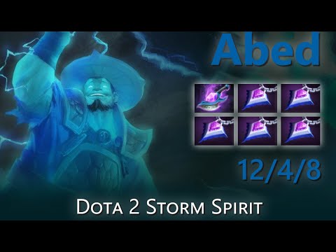 "Abed" 12/4/8 | Dota 2 Storm Spirit highlights