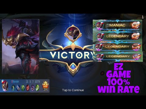 HANZO BEST BUILD 2020 // 100% WIN RATE // NEW PATCH// META HERO//