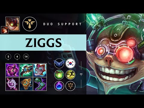 Ziggs Support vs Karma - KR Diamond Patch 25.22