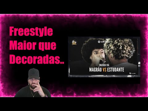 SemVidaSavy Reação - (COBROU A REVANCHE 🔥🔥) MAGRÃO (SP) X ESTUDANTE - BATALHA DO COLISEU