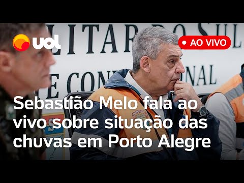 Rio Grande do Sul: prefeito fala ao vivo sobre situação das enchentes em Porto Alegre; acompanhe