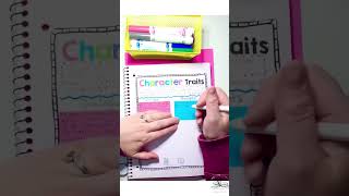 Character Traits Interactive Notebook Pages
