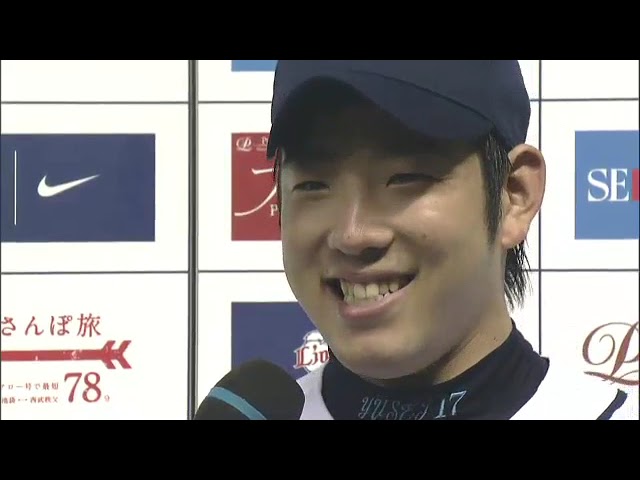 ライオンズ・スピリー選手・菊池雄星投手ヒーローインタビュー 6月12日 埼玉西武ライオンズ 対 中日ドラゴンズ