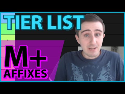 Affixes RANKED in WoW Mythic Plus