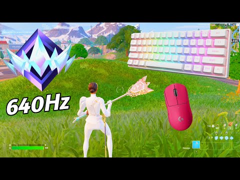 [ASMR] 🏆 Fortnite UNREAL RANK Gameplay 💤 (New Chapter 5 Season) 😴 Satisfying Keyboard 360 FPS