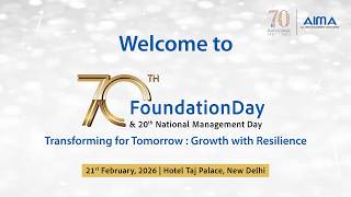 Download lagu AIMA’s Platinum Jubilee 70th Foundation Day and 20th National Management Day 2026 mp3