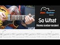 So What (Ronny Jordan Version) - Jazz Guitar Lesson