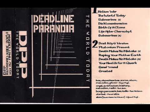 Deadline Paranoia - Crusted ( 1986 Experimental / Drone Ambient )