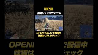 同志対決 釈迦 vs SPYGEA #Shorts #pubgpark  #pubg