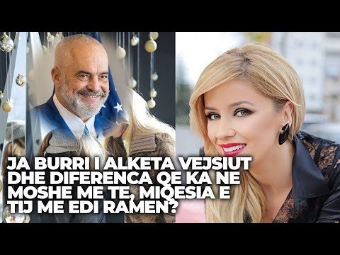 Ja bashkeshorti i Alketa Vejsiut dhe diferenca qe ka ne moshe me te, miqësia e tij me Edi Ramën?