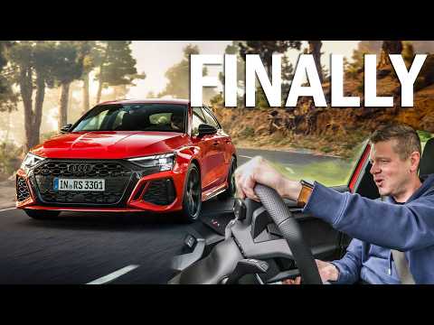 BMW M driver reaction to first drive in new Audi RS3 2025 Sportback