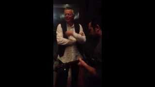 Playing in front of Tommy Emmanuel Backstage