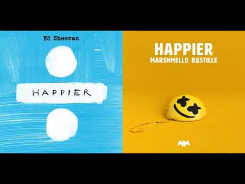 Ed Sheeran VS Marshmello ft. Bastille - Happier (Mashup)