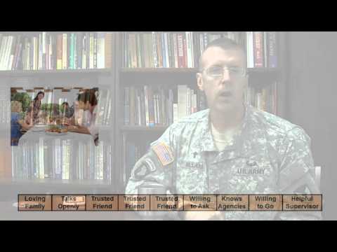 Suicide Prevention Training, facilitated by Chaplain (Lt. Col.) Jeff Dillard