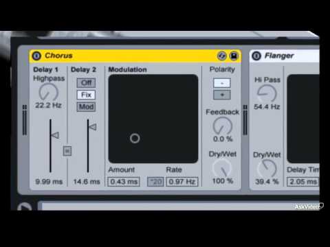 Live 9 202: Live's Effects: Plugged In - 14. What are Modulation Effects
