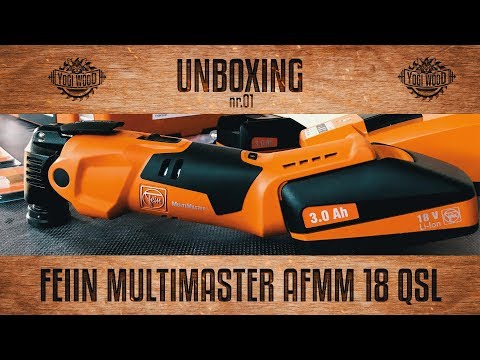 Fein MultiMaster AFMM 18 QSL | Oscillating Multitool Review | UNBOXING