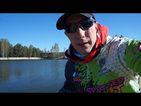 Ловля форели на скорость по принципу поймал-отпусти на платнике